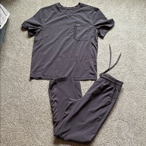 Jaanuu Scrub Set - Men’s Medium, Gray